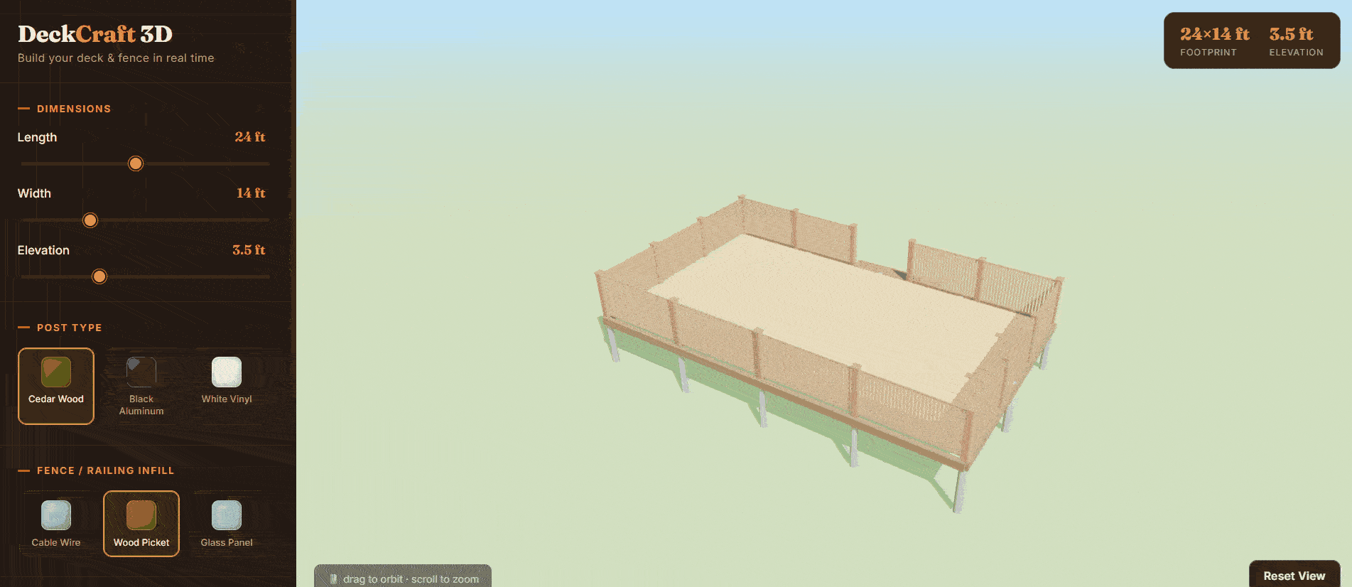 Decking Configurator